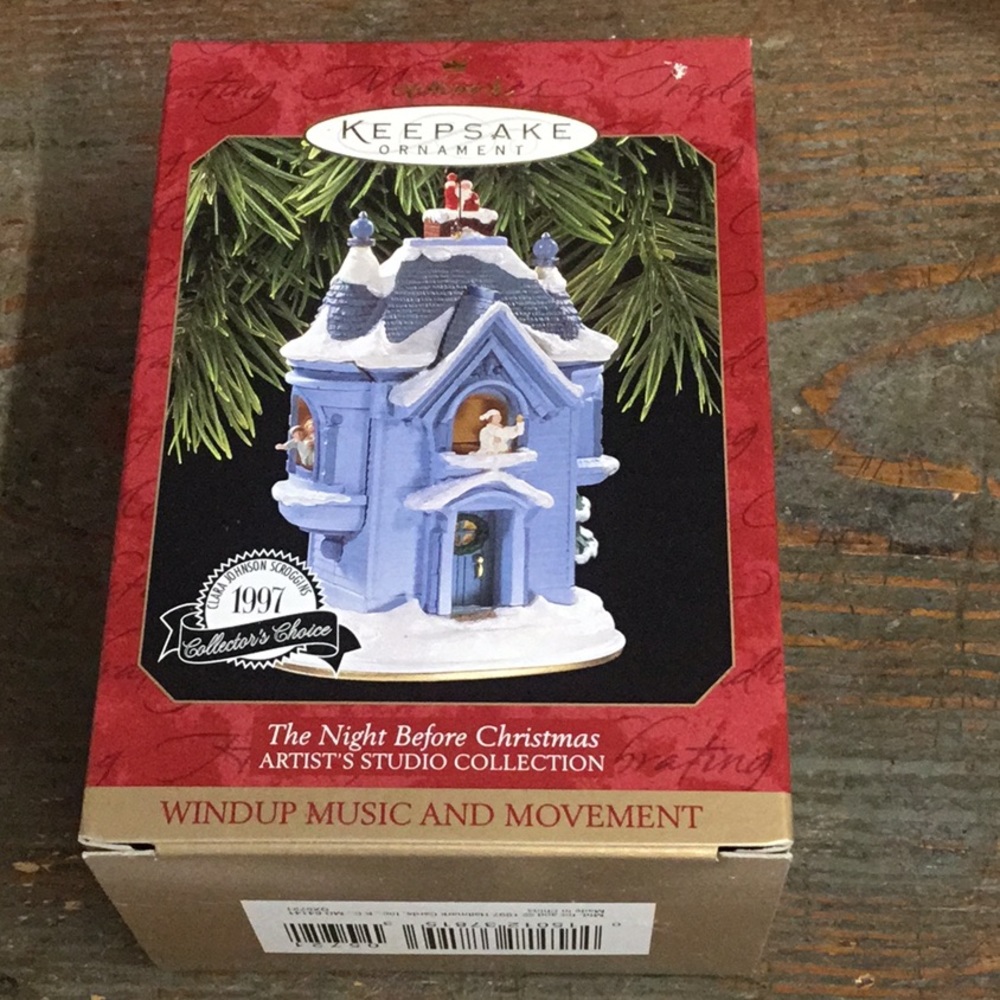 Hallmark The Night Before Christmas Ornament 1997